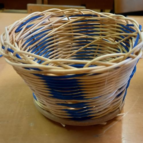 Frühlingskörbe aus Peddigrohr