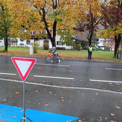 Radfahrübung