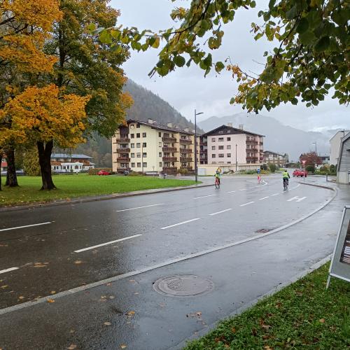 Radfahrübung