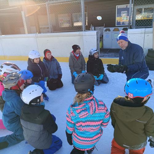 Eishockeytraining