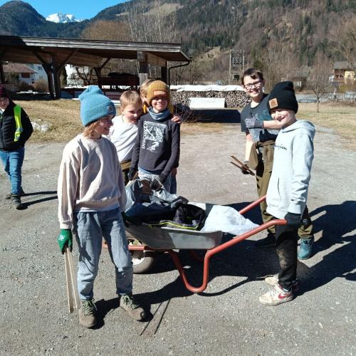 Müllsammeln