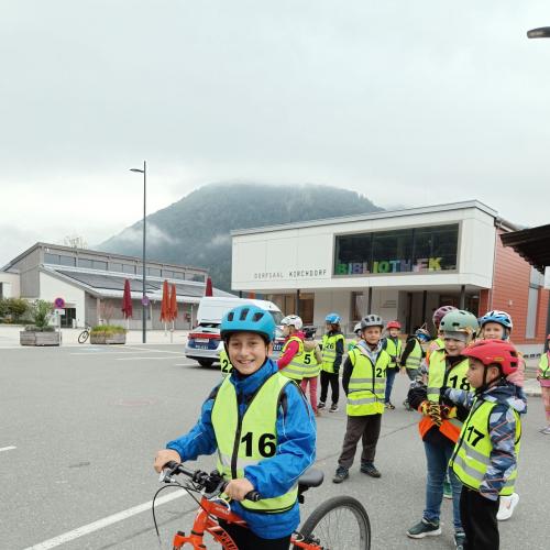 Radfahrübung